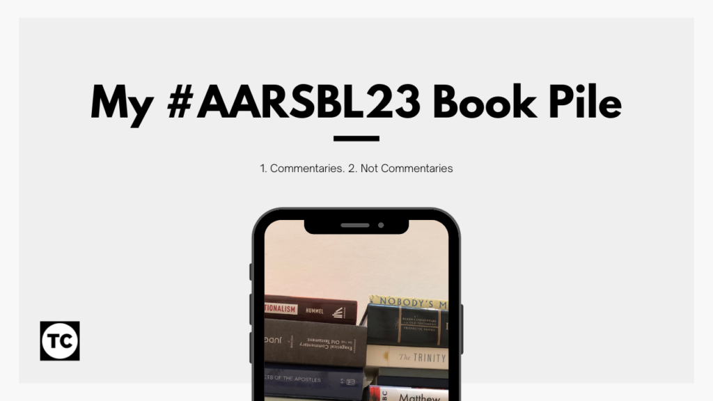 My #AARSBL23 Book Pile
