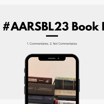 My #AARSBL23 Book Pile