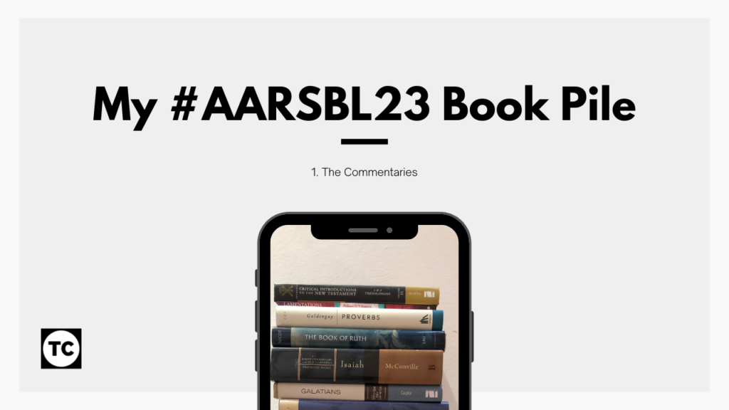 The Commentaries from #AARSBL23