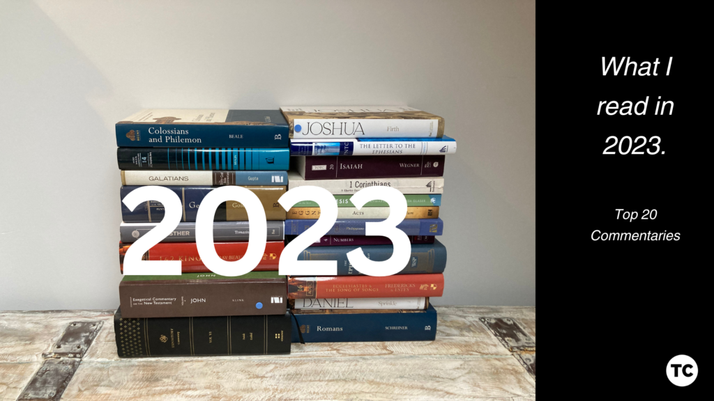 Top Twenty Commentaries of 2023