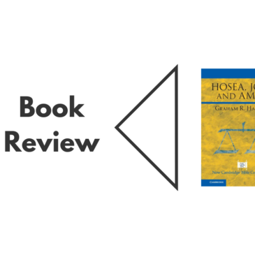 Book Review: Hosea, Joel and Amos [NCBC]