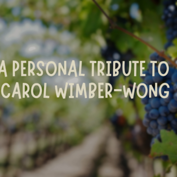 A Short Personal Tribute to Carol Wimber